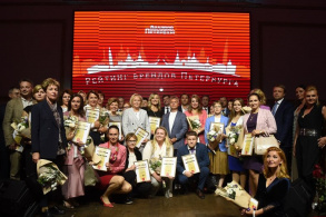 фото: Сергея Николаева с церемонии награждения «Рейтинг брендов Петербурга»